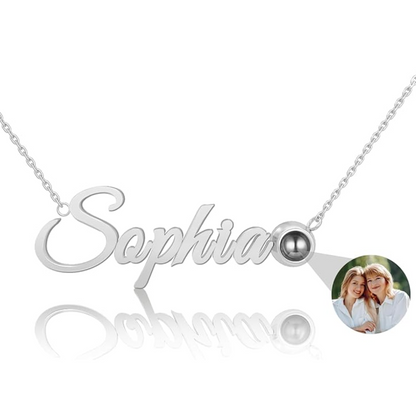 Collar de Proyección Personalizado con Nombre y Foto